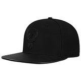 Pro Standard Vanguard Washed Milwaukee Bucks Snapback Hat-left