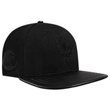 Pro Standard Vanguard Washed Milwaukee Bucks Snapback Hat-right