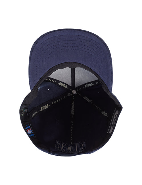 Pro Standard Classic Navy Washed Milwaukee Bucks Pinch Adjustable Hat-UV