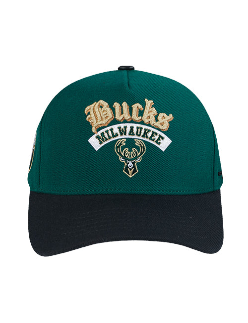 Pro Standard Best of Milwaukee Bucks Pinch Adjustable Hat-front