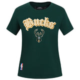 Women's Pro Standard Best of Milwaukee Bucks Slim T-Shirt-front
