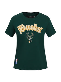 Women's Pro Standard Best of Milwaukee Bucks Slim T-Shirt-front