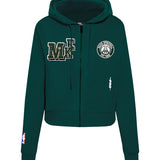 Women's Pro Standard Best of Milwaukee Bucks Full-Zip Hooded Sweatshirt-front