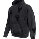 Pro Standard Vanguard Milwaukee Bucks Washed Hooded Sweatshirt-angled front
