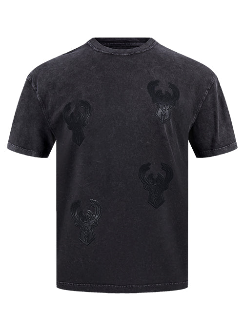 Pro Standard Vanguard Washed Milwaukee Bucks T-Shirt-front