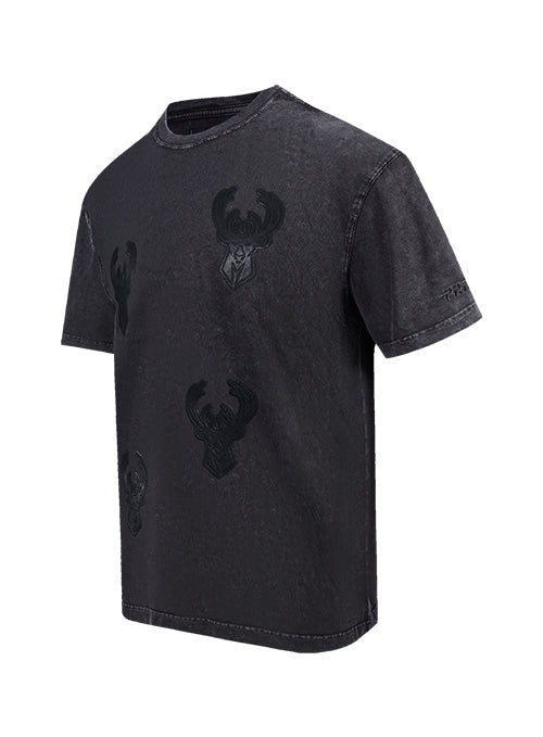 Pro Standard Vanguard Washed Milwaukee Bucks T-Shirt-angled front
