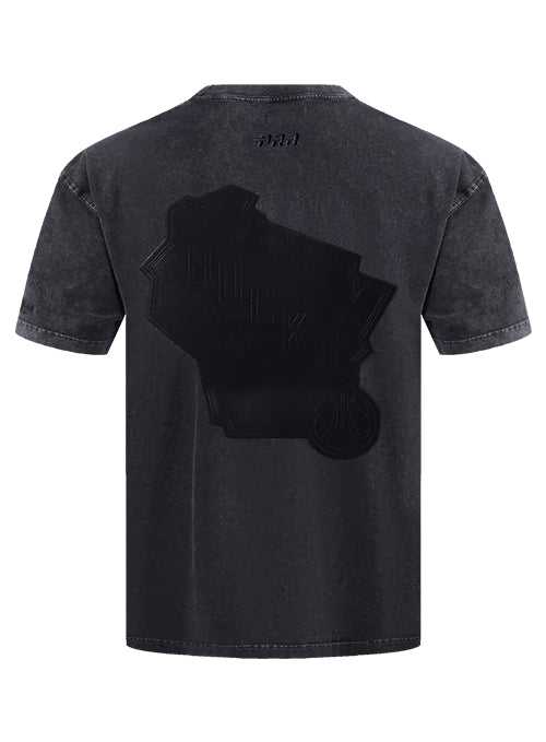 Pro Standard Vanguard Washed Milwaukee Bucks T-Shirt-back