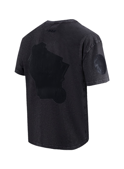 Pro Standard Vanguard Washed Milwaukee Bucks T-Shirt-angled back