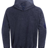 Pro Standard Classic Navy Washed Milwaukee Bucks Hooded Sweatshirt-back