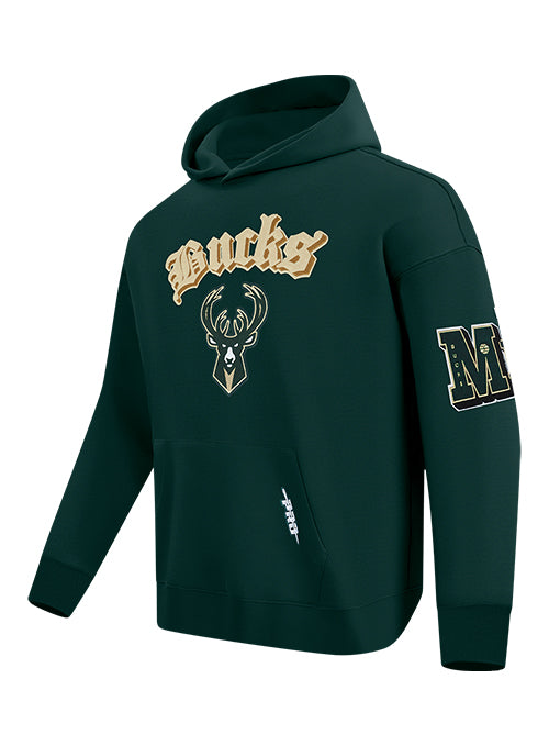 Pro Standard Best Of Milwaukee Bucks Hooded Sweatshirt-angled left