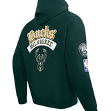 Pro Standard Best Of Milwaukee Bucks Hooded Sweatshirt-angled right