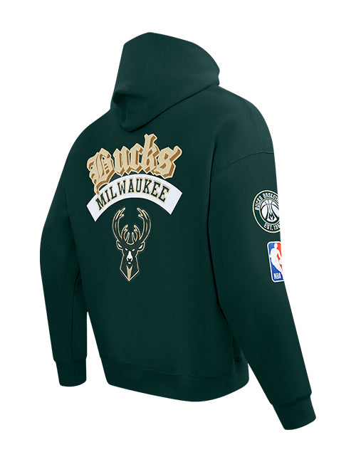 Pro Standard Best Of Milwaukee Bucks Hooded Sweatshirt-angled right