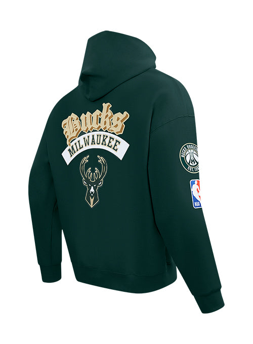 Pro Standard Best Of Milwaukee Bucks Hooded Sweatshirt-angled right