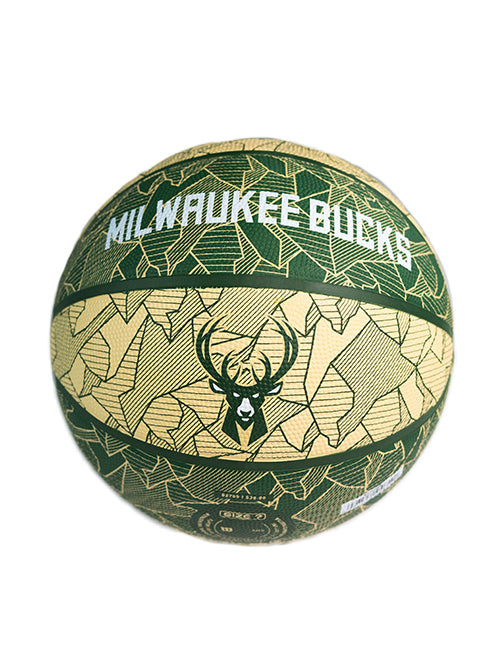 Wilson Ice Milwaukee Bucks Full Basketball-back