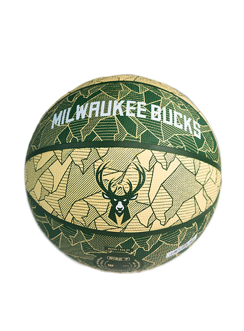 Wilson Ice Milwaukee Bucks Full Basketball-back