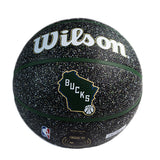 Wilson Splatter Milwaukee Bucks Full Basketball