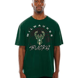 New Era Sport Night Milwaukee Bucks T-Shirt