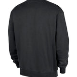 Nike 2025-26 Club Black Milwaukee Bucks Practice Crewneck Sweatshirt