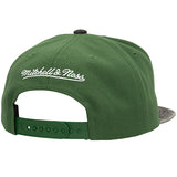 Mitchell & Ness HWC '93 Denim Patchwork Milwaukee Bucks Snapback Hat-back