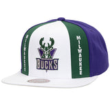 Mitchell & Ness HWC '93 Off Season Milwaukee Bucks Snapback Hat-front