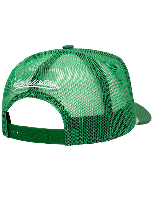 Mitchell & Ness HWC '68 Shadow Milwaukee Bucks Trucker Snapback Hat-back
