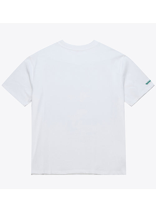 Women's Mitchell & Ness HWC '68 Founded Milwaukee Bucks Boyfriend T-Shirt-back