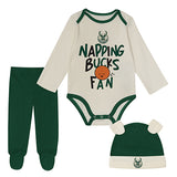 Newborn Outerstuff Little Champ 3-Piece Onesie Set-collection