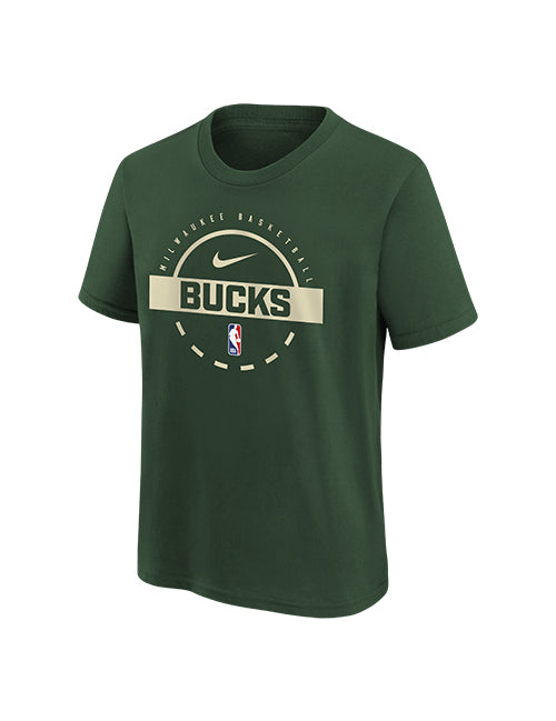 Youth Nike 2025-26 Practice Milwaukee Bucks T-Shirt