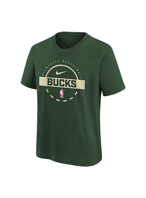 Youth Nike 2025-26 Practice Milwaukee Bucks T-Shirt