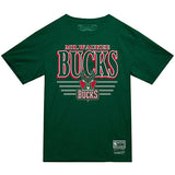 Mitchell & Ness HWC '06 Milwaukee Bucks Back Lines T-Shirt-front