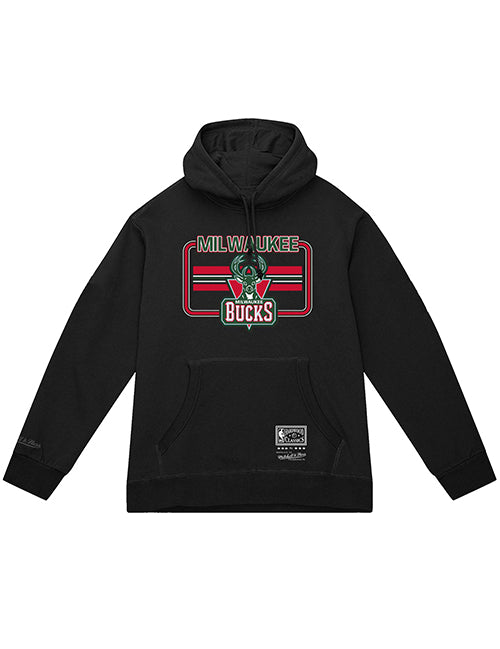 Mitchell & Ness HWC '06 Back Lines Milwaukee Bucks Sweatshirt-front