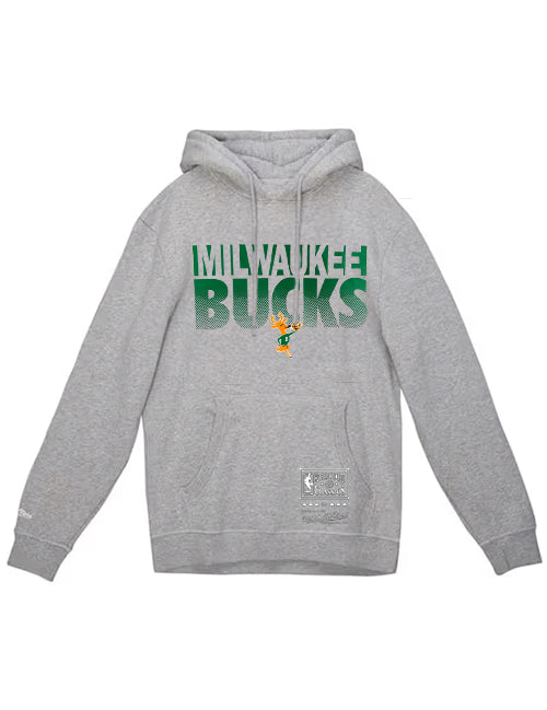 Mitchell & Ness HWC '68 Milwaukee Bucks Jump Ball Hooded Sweatshirt