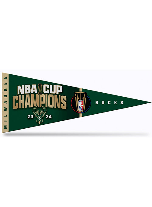 Rico 2024 NBA Cup Champions Milwaukee Bucks Pennant