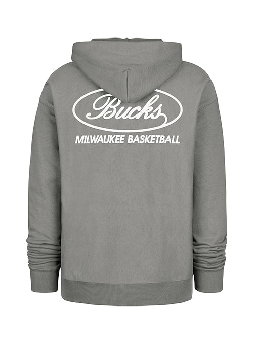 '47 Brand Crossover Foundation Milwaukee Bucks Hooded Sweatshirt-back