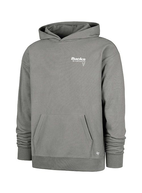 '47 Brand Crossover Foundation Milwaukee Bucks Hooded Sweatshirt-front