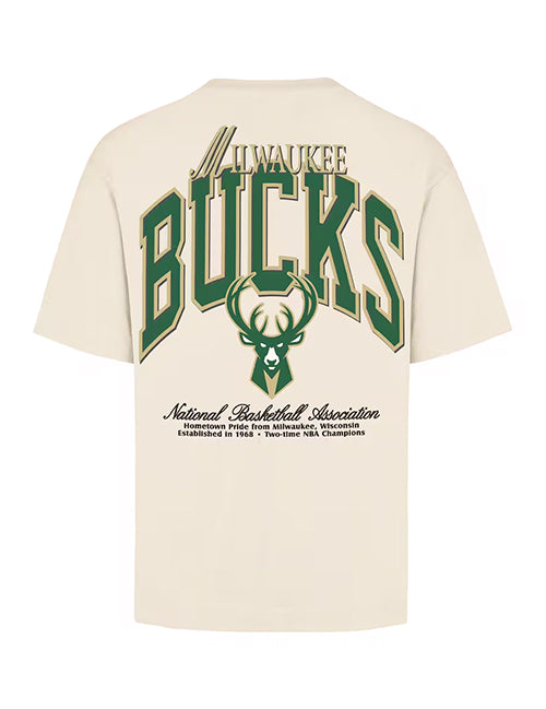 '47 Brand Crossover Foundation Milwaukee Bucks T-Shirt-back