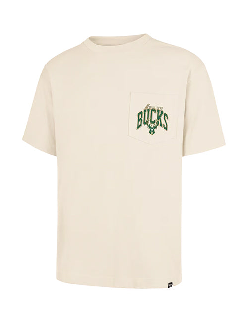 '47 Brand Crossover Foundation Milwaukee Bucks T-Shirt-front