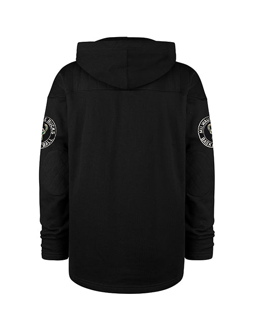 '47 Brand Golden Age Milwaukee Bucks Lacer Hooded Sweatshirt-back