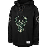 '47 Brand Golden Age Milwaukee Bucks Lacer Hooded Sweatshirt-front
