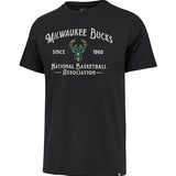 '47 Brand Whitlock Milwaukee Bucks Franklin T-Shirt-front