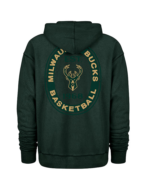 Women's '47 Brand Whirlwind Milwaukee Bucks Hooded Sweatshirt-back