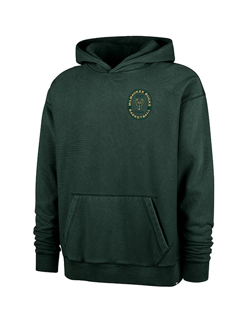 Women's '47 Brand Whirlwind Milwaukee Bucks Hooded Sweatshirt-front