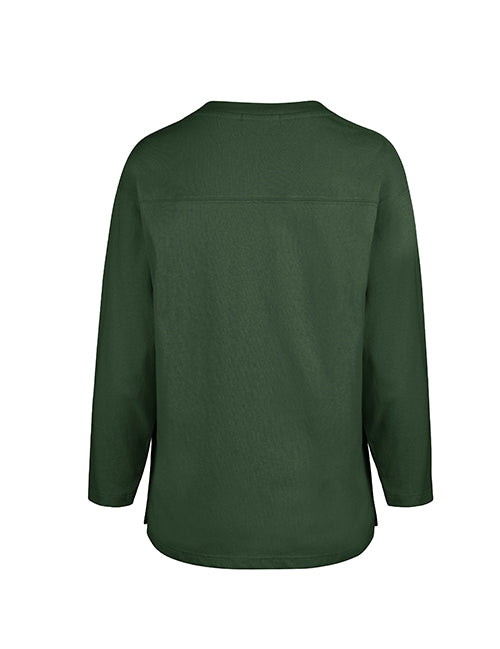 Women's '47 Brand Golden Age Milwaukee Bucks Long Sleeve T-Shirt-back