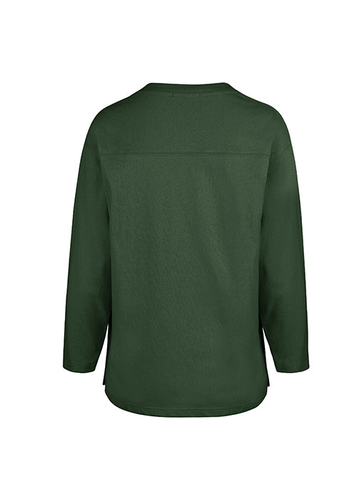 Women's '47 Brand Golden Age Milwaukee Bucks Long Sleeve T-Shirt-back