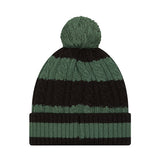 Women's New Era Braided Milwaukee Bucks Knit Hat-back