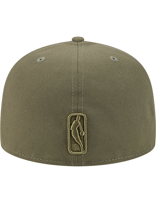 New Era 59Fifty Color Pack Olive Milwaukee Bucks Fitted Hat-back