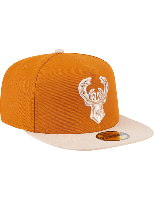 New Era Color 59Fifty Pack 2-Tone Orange Milwaukee Bucks Fitted Hat-right