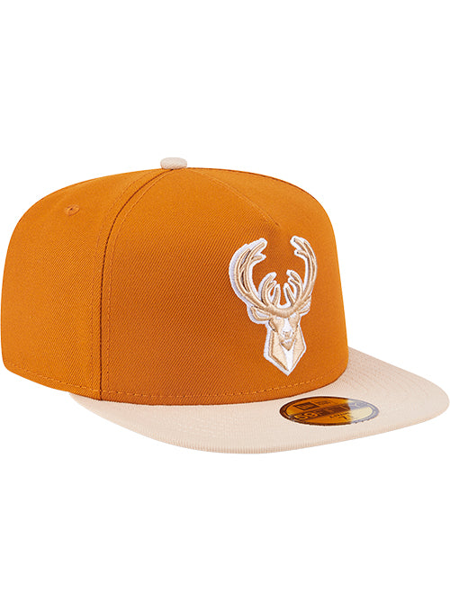 New Era Color 59Fifty Pack 2-Tone Orange Milwaukee Bucks Fitted Hat-right