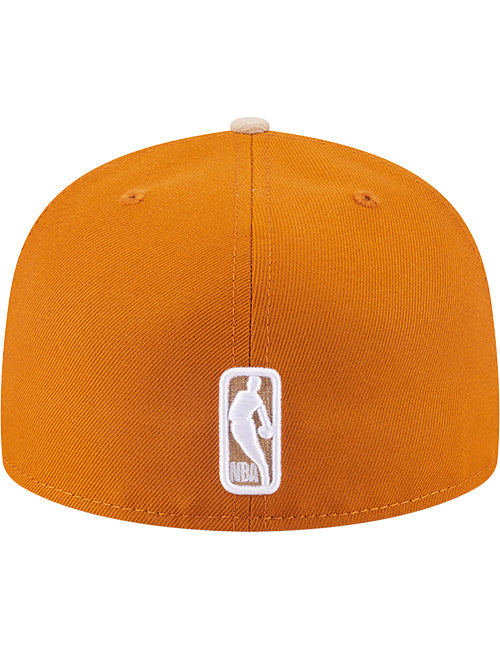 New Era Color 59Fifty Pack 2-Tone Orange Milwaukee Bucks Fitted Hat-back