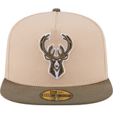 New Era 59Fifty Color Pack 2-Tone Milwaukee Bucks Fitted Hat-front